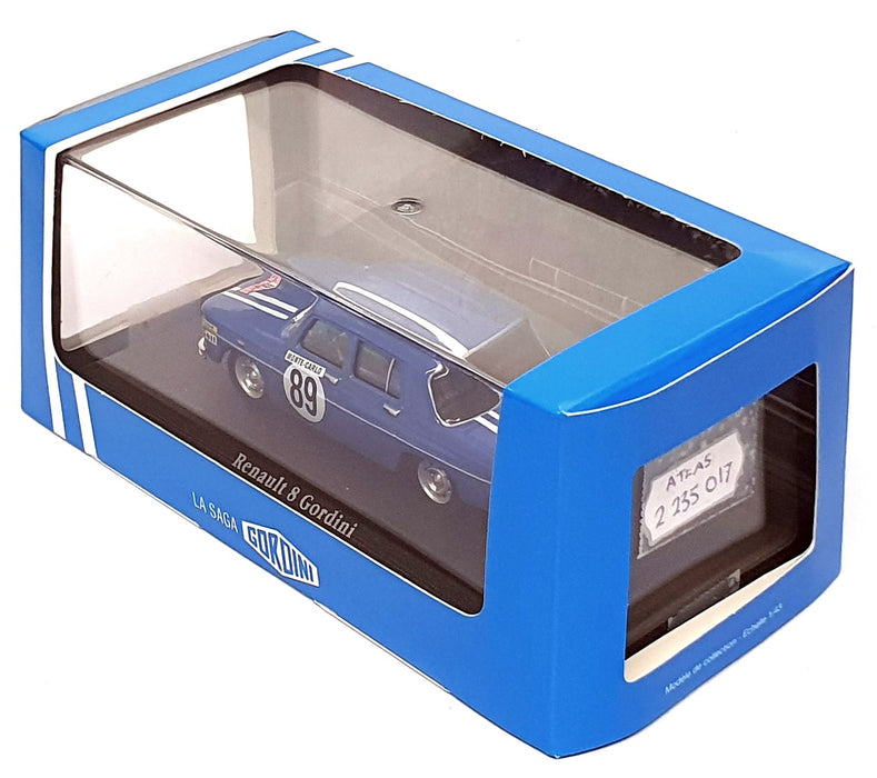 Atlas Editions 1/43 Scale 2 235 017 - Renault 8 Gordini #89 Monte Carlo 1969