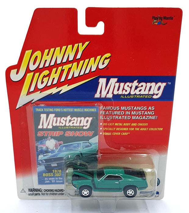 Johnny Lightning 1/64 Scale 291-11 - 1970 Boss 302 - Green/Black
