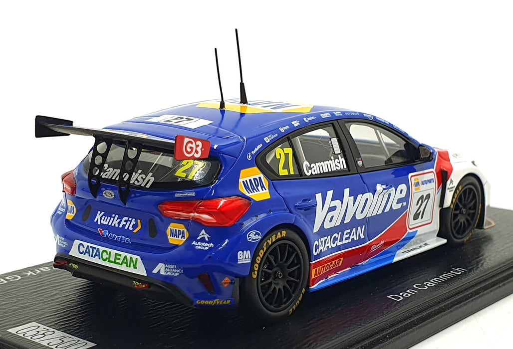 Spark 1/43 Scale UK031 - Ford Focus BTCC #27 Donnington Park GP 2025