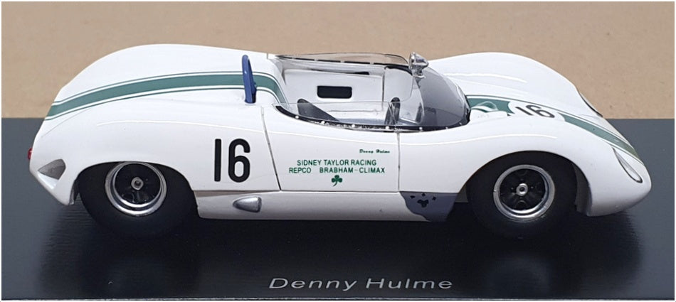 Spark 1/43 Scale S7085 - Brabham BT8 #16 Winner Tourist Trophy 1965