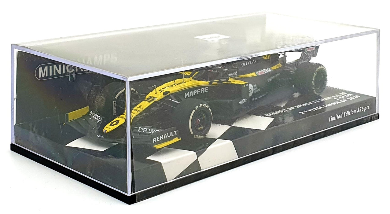 Minichamps 1/43 Scale 417 201631 Renault DPW F1 R.S.20 #31 2nd Sakhir GP 2020