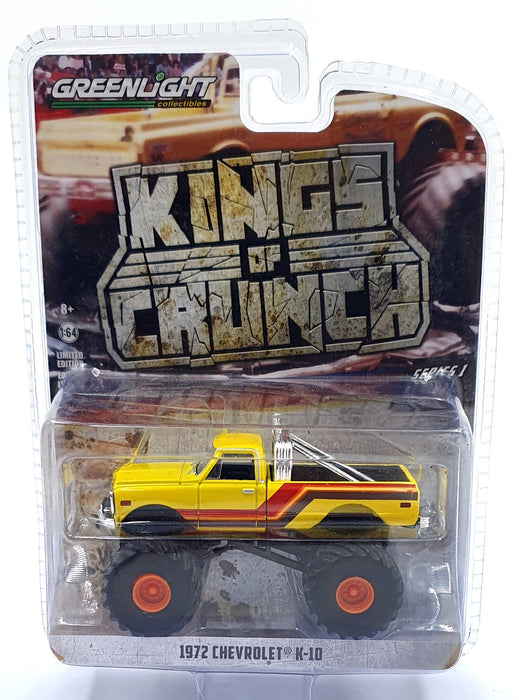 Greenlight 1/64 Scale 49010-F - 1972 Chevrolet K-10 - Yellow