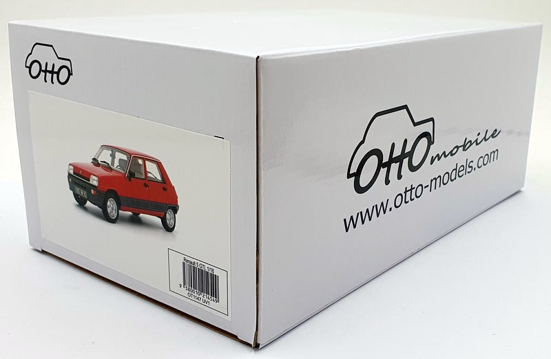 Otto Mobile 1/18 Scale Resin OT1147 - Renault 5 GTL - Red