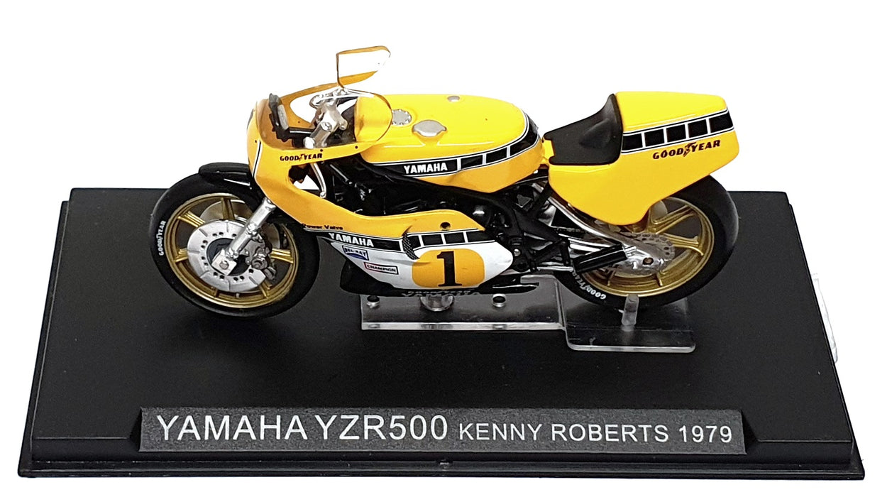 Altaya 1/24 Scale AMB04D - Yamaha YZR500 #1 Kenny Roberts - Yellow