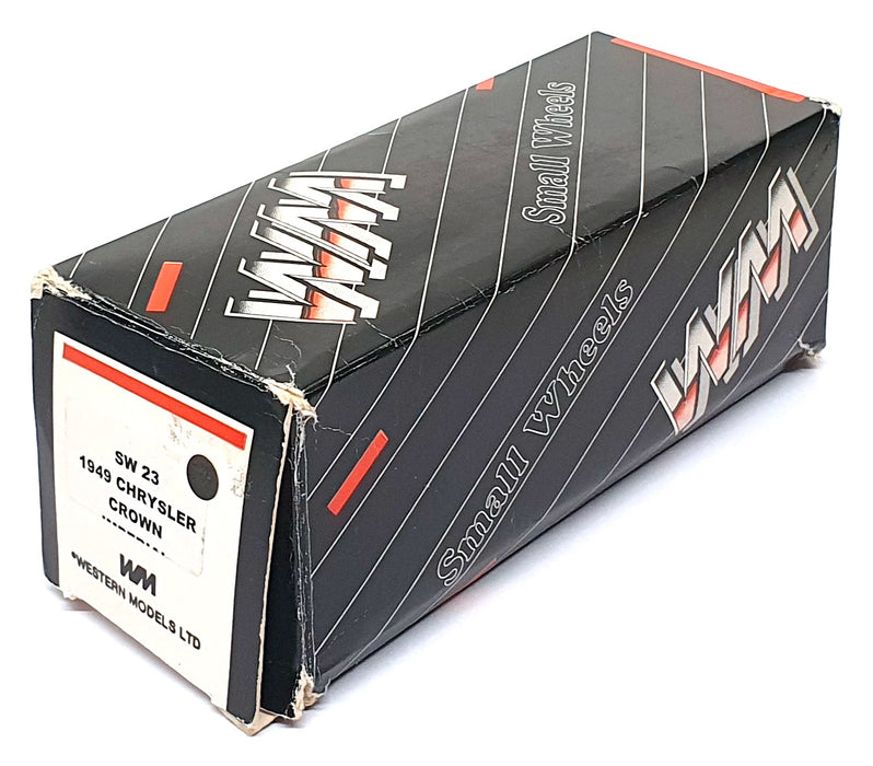 Western Models 1/43 Scale SW23 - 1949 Chrysler Crown Imperial - Black