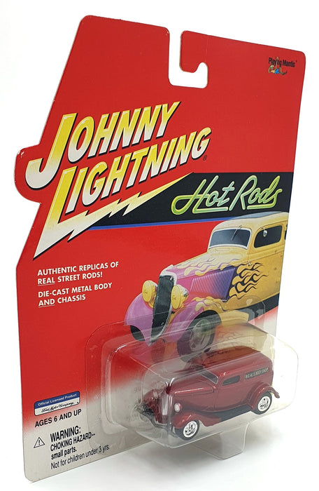Johnny Lightning 1/64 Scale 442-02 Hot Rods 1933 Delivery - Met. Red