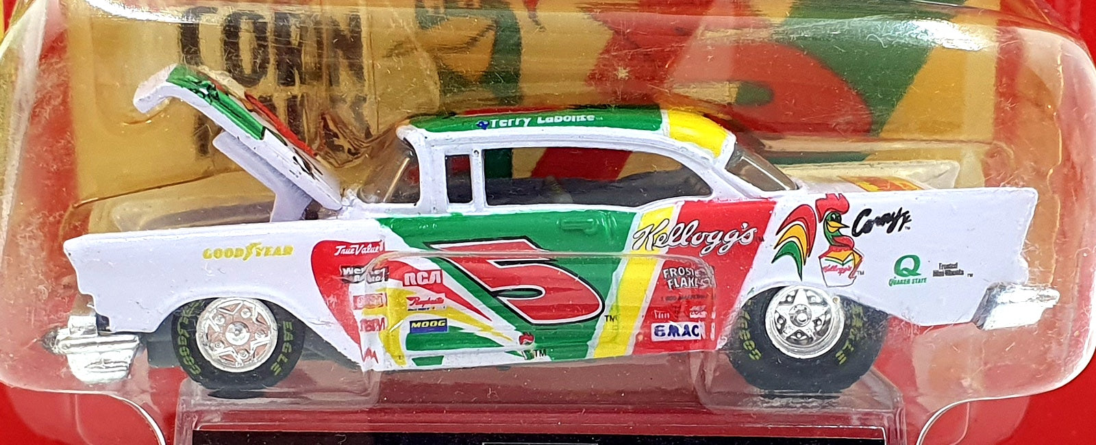 Racing Champions Stock Rods 3.25" 6700 #95 Chevrolet Bel Air Nascar #5 Kelloggs