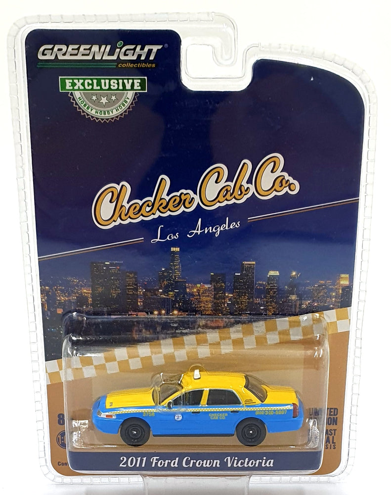 Greenlight 1/64 Scale 30055 - 2011 Ford Crown Victoria Checker Cab Co.