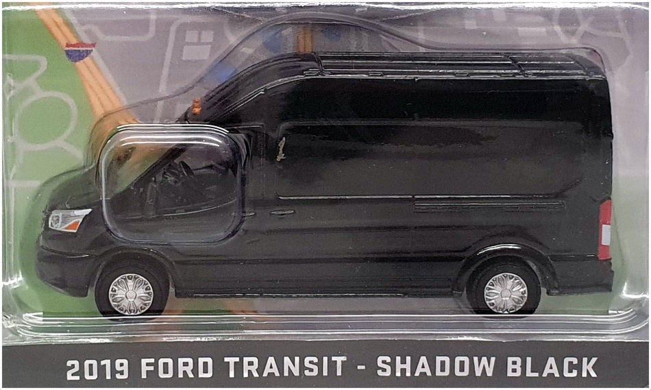 Greenlight 1/64 Scale 53030 - 2019 Ford Transit Van - Shadow Black