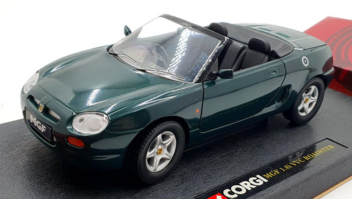 Corgi 1/18 scale Diecast 46602 - MG MGF Open Top Metallic British Racing Green