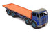 Dinky Supertoys Original Diecast 31526G - Foden Flat Truck - Blue/Orange