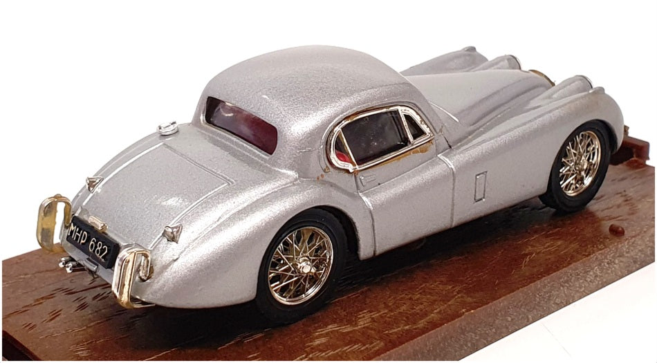 Brumm 1/43 Scale Diecast R105 - 1948 Jaguar XK120 3.5L Coupe - Silver