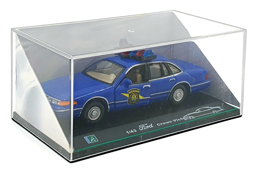 Hongwell 1/43 Scale Diecast HG0303 - Ford Crown Victoria Michigan State Police
