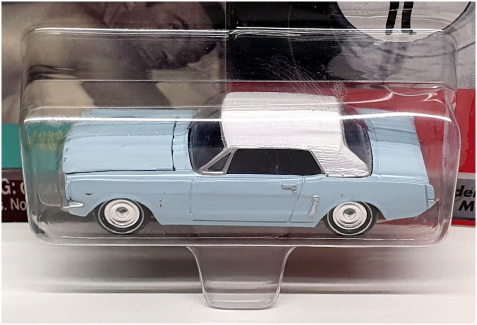 Johnny Lightning 1/64 Scale 261-02 - Ford Mustang Bond 007 "Thunderball" Lt Blue
