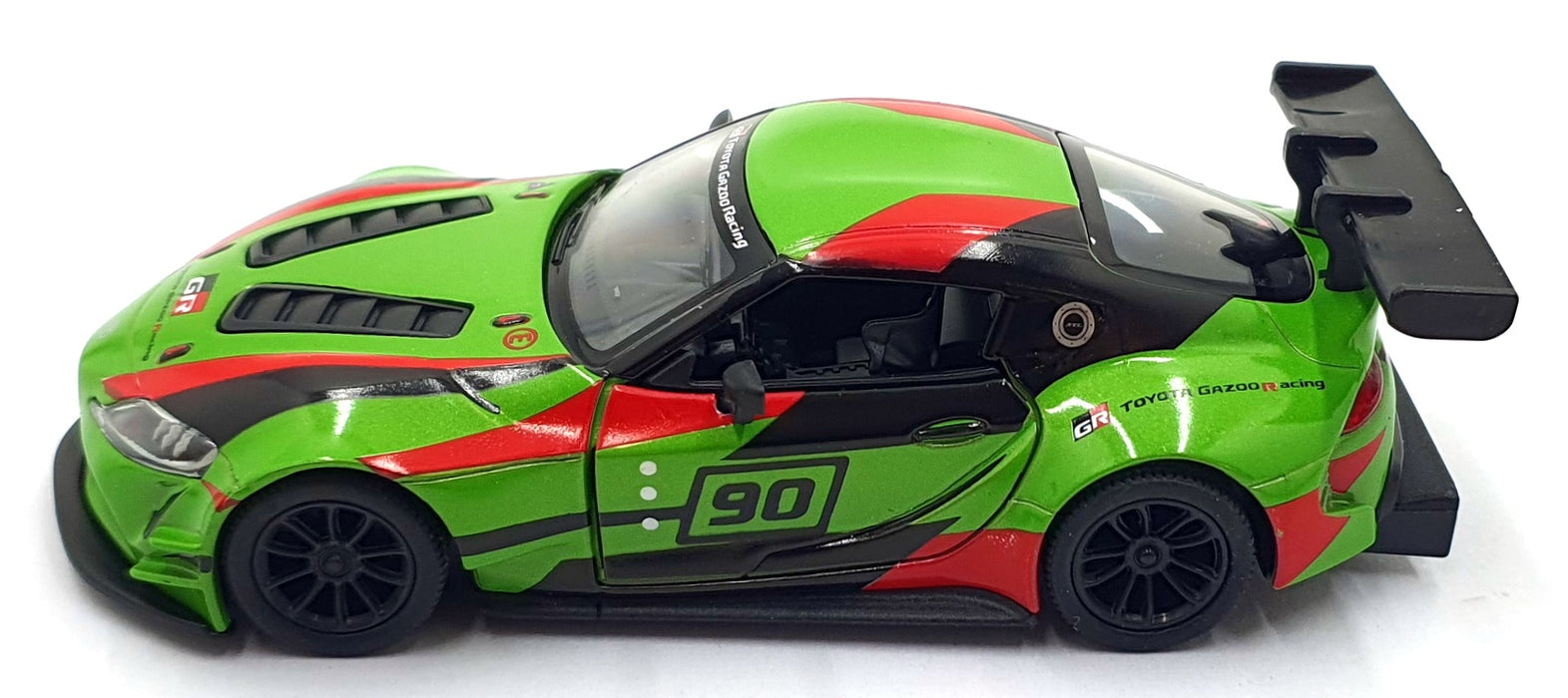 Kinsmart 1/36 Scale Pull Back & Go TY6951 - Toyota GR Supra Racing Concept Green