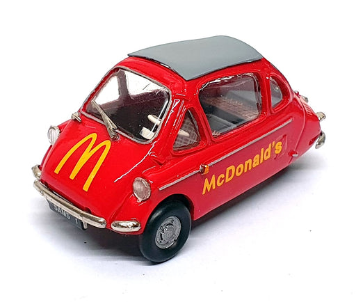 SAMS Models 1/43 Scale MD002 - 1958-60 Heinkel Kabine Cruiser McDonalds - Red