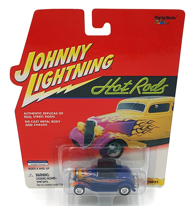 Johnny Lightning 1/64 Scale 442-01 Hot Rods 1932 Hiboy - Blue