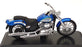 Majorette 1/18 Scale 05145 - Yamaha 650 XVS Drag Star Motorbike - Blue