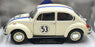Solido 1/18 Scale Diecast S1800505 - VW Beetle Race #53 Herbie - White