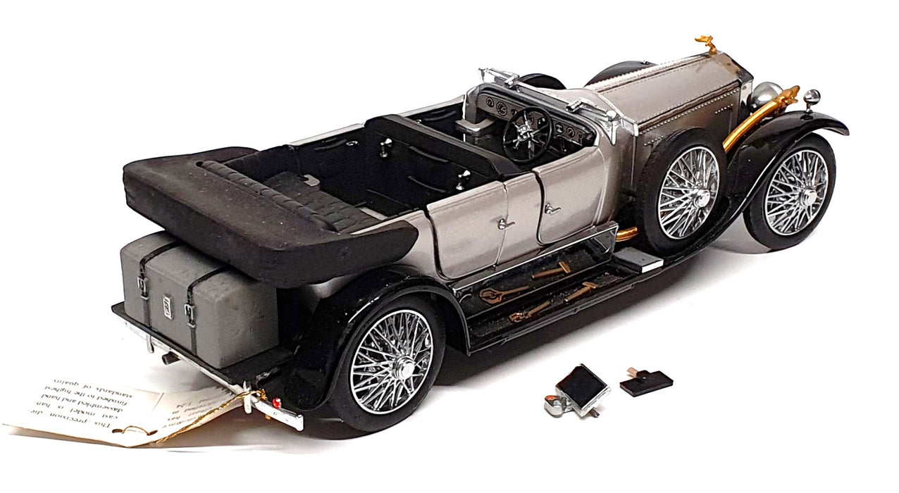 Franklin Mint 1/24 Scale 31025A - 1925 Rolls Royce Silver Ghost - Silver