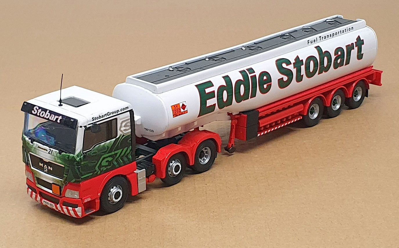 Corgi 1/50 Scale CC15207 - MAN TG-X (XL) Fuel Tanker Truck - Eddie Stobart Ltd