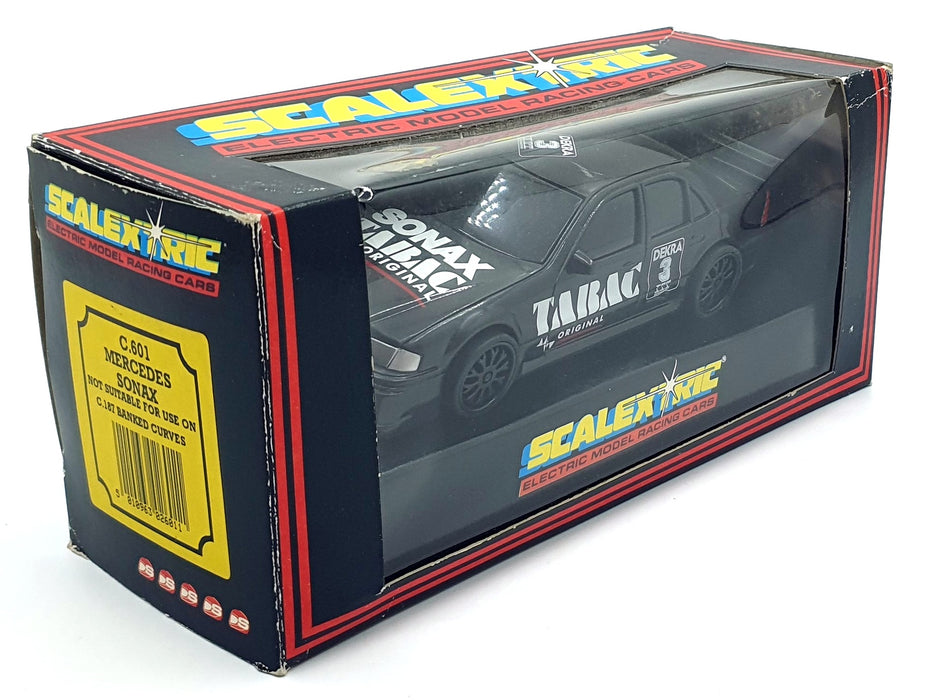 Scalextric 1/32 Scale Slotcar C601 - Mercedes Sonax #3 - Black