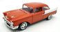 Acme 1/18 Scale Diecast A1807015 - 1957 Chevrolet 150 - Rust Orange/White