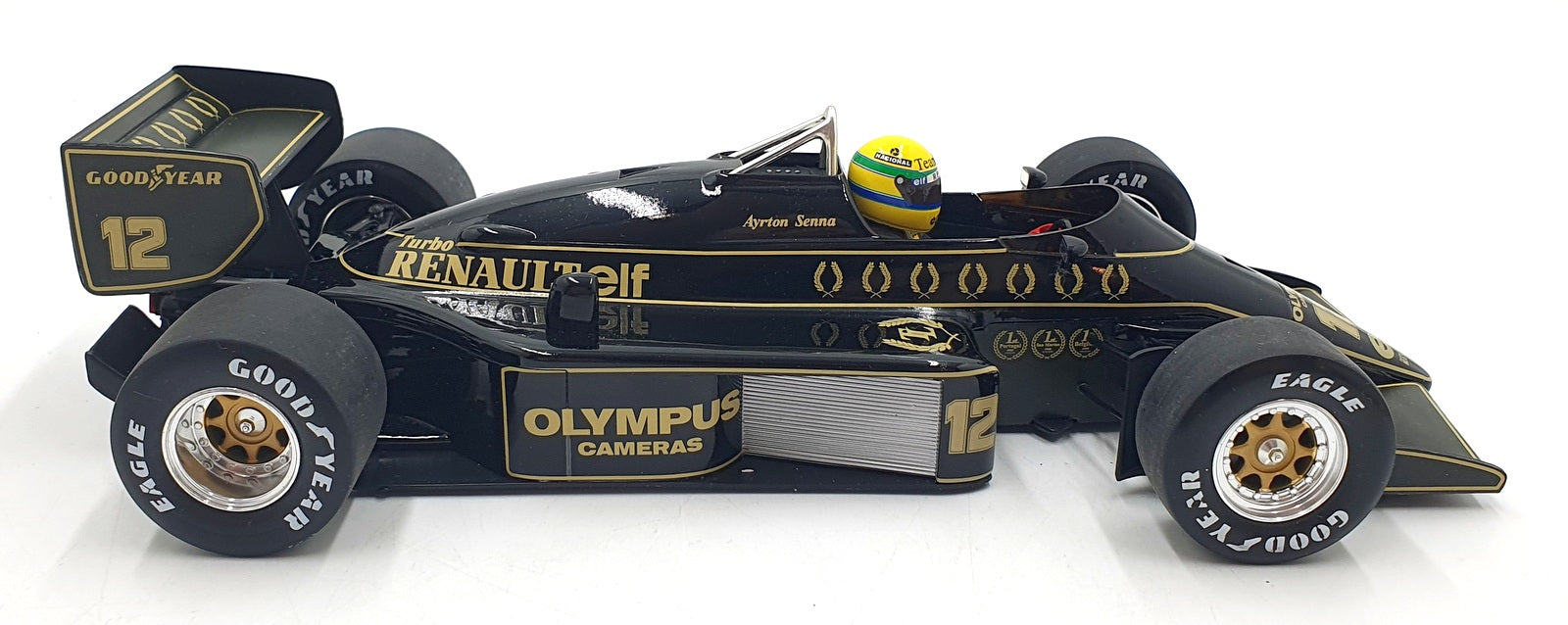 Minichamps 1/18 Scale Diecast 540 851812  - Lotus Renault 97T Ayrton Senna
