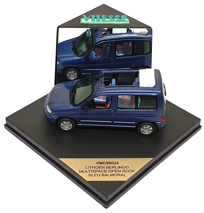 Vitesse 1/43 Scale Diecast VMC99024 - Citroen Berlingo - Blue
