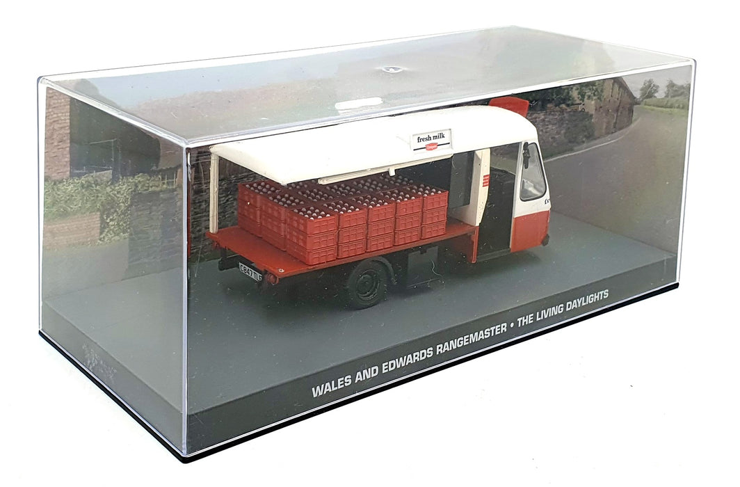 007 Fabbri 1/43 Scale Bond Model Rangemaster Milk Float The Living Daylights