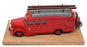 Solido 1/43 Scale 230 - 1943-76 Saurer Type C Fire Engine Basler Feuerwehr - Red