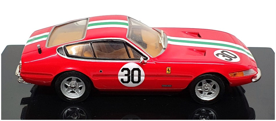 Hot Wheels 1/43 Scale 22184 - 1968 Ferrari 365 GTB/4 Race Car #30 - Red