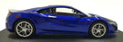 Top Speed 1/18 Scale Resin TS0062 - Honda NSX 2017 (RHD) - Nouvelle Blue Pearl