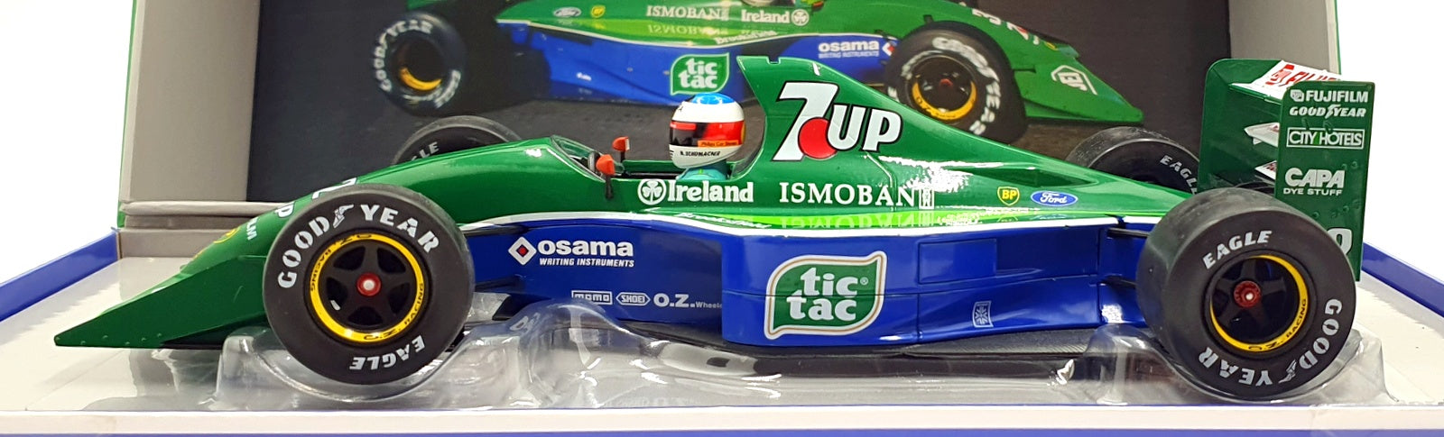 Werk83 1/18 Scale W1802501C Jordan J191 #32 F1 Belgium GP 1991 Schumacher