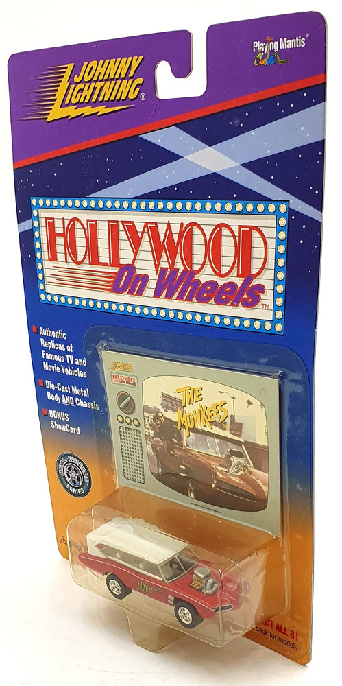 Johnny Lightning 1/64 Scale 431-00 - The Monkees Car with Decals - Show Card