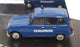 Norev 1/43 Scale Diecast 510023 - 1968 Renault 4 Gendarmerie - Blue