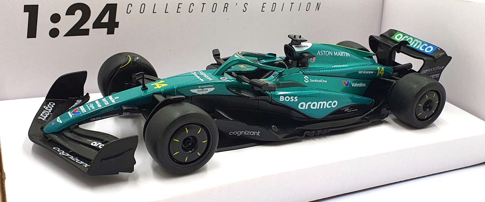 CMJ 1/24 Scale Diecast DC124AMF1 - Aston Martin F1 #14