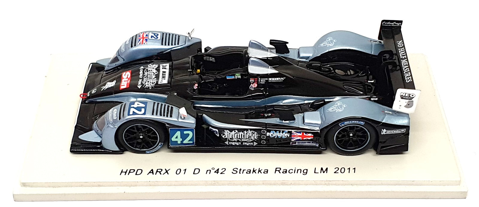 Spark 1/43 Scale S2535 - HPD ARX 01 D #42 Strakka Racing LM 2011