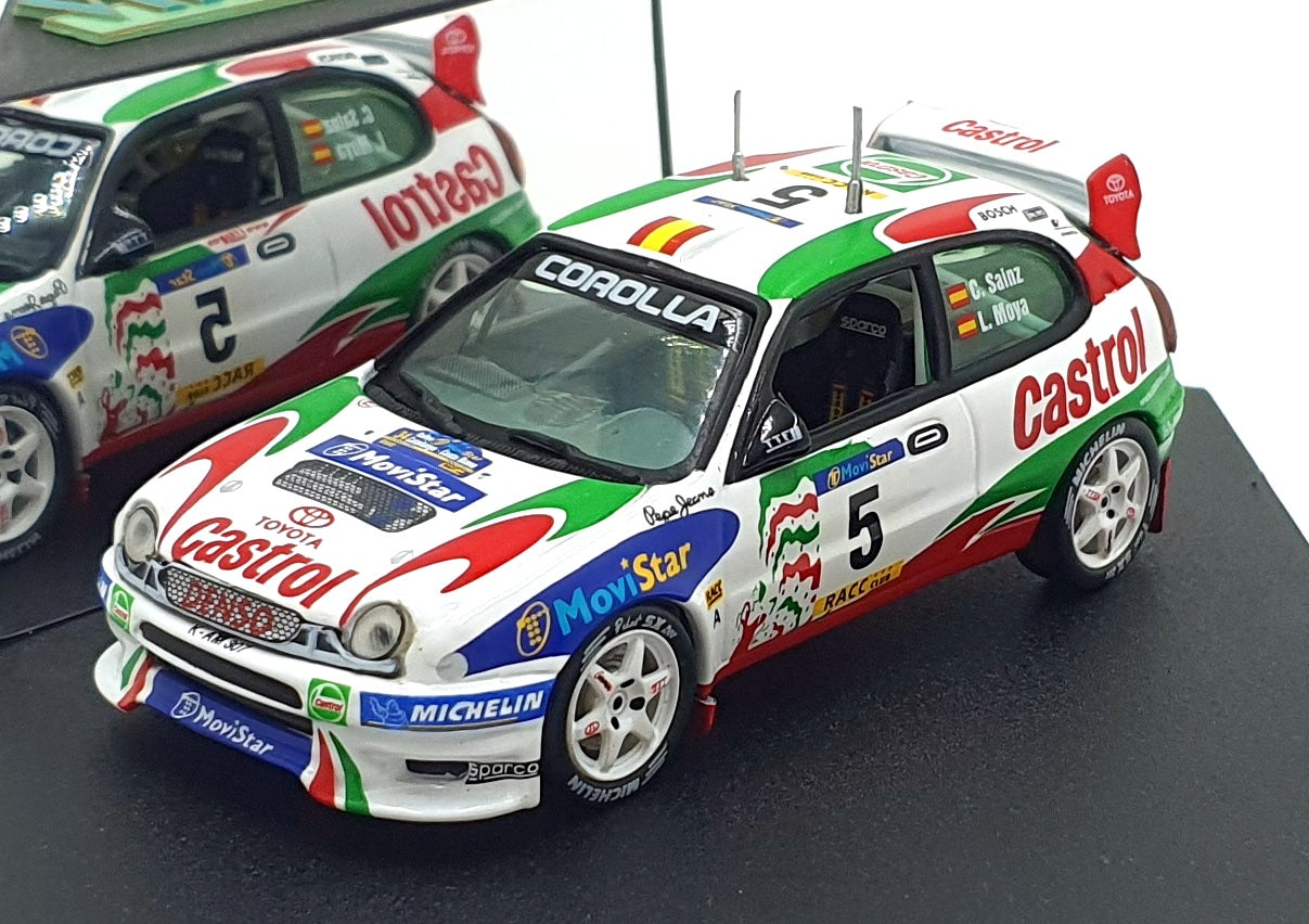 Vitesse 1/43 Scale V98199 - Toyota Corolla WRC #5 Catalunya Rally 1998