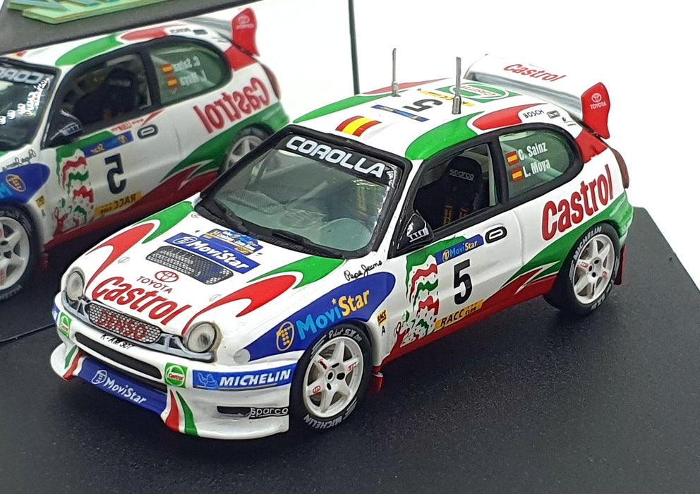 Vitesse 1/43 Scale V98199 - Toyota Corolla WRC #5 Catalunya Rally 1998