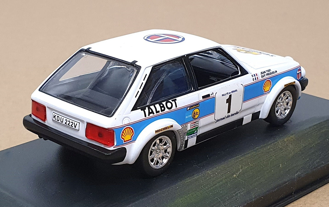 Ixo 1/43 Scale RDB1981 - Talbot Sunbeam Lotus #1 Rallye do Brasil 1981 REWORKED