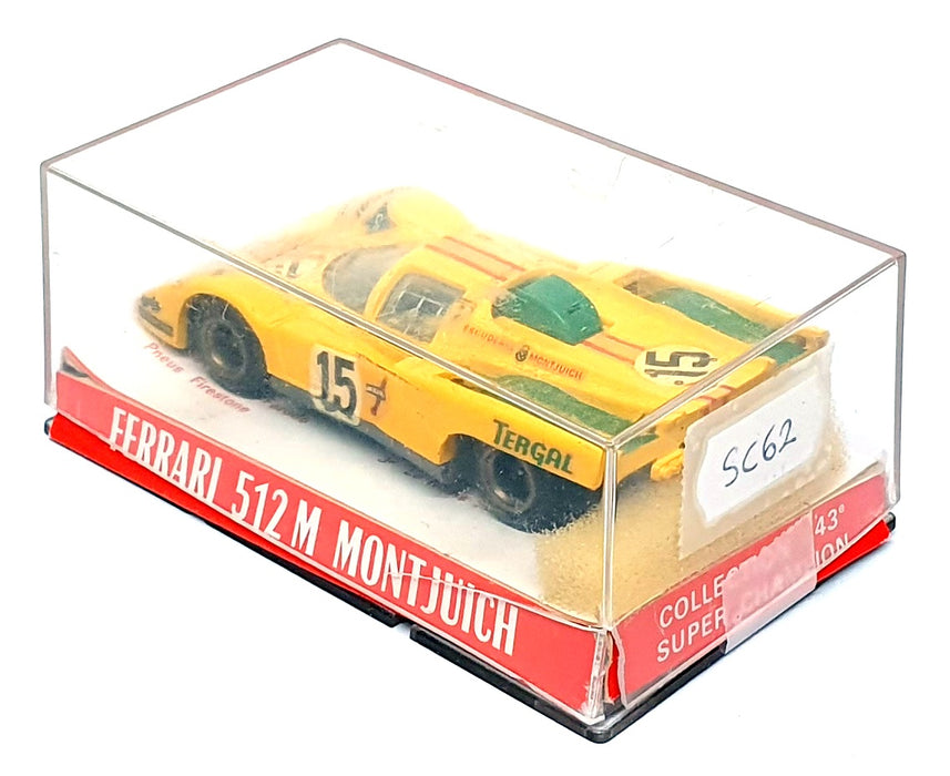 Super Champion 1/43 Scale SC62 - Ferrari 512M Montjuich #15 Le Mans 1971