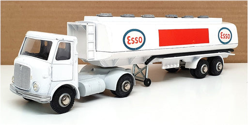 Dinky Toys 26cm Long Original Diecast 945 - AEC Fuel Tanker Truck "Esso" - White
