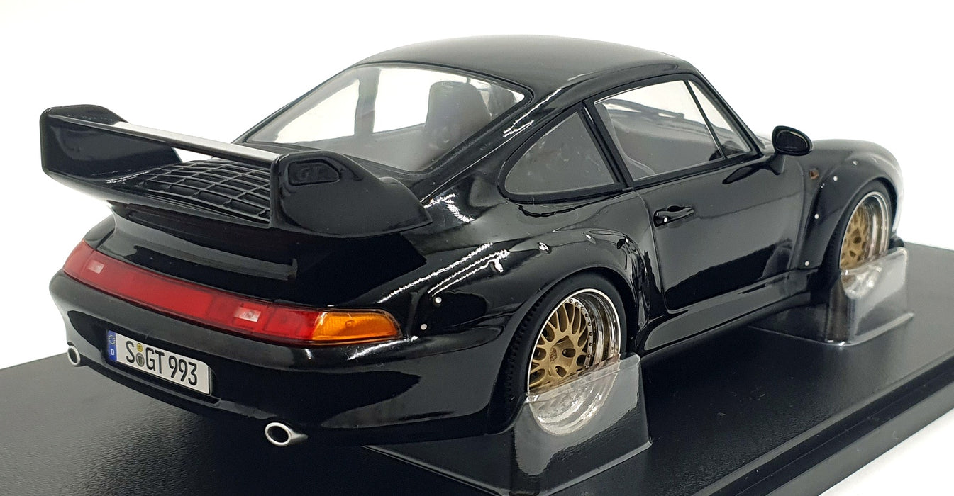 KK Scale 1/18 Scale KKDC181426B - 1996 Porsche 911 (993) GT2 - Black