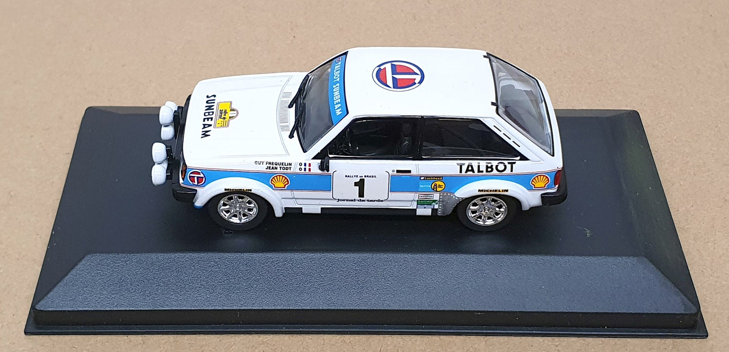 Ixo 1/43 Scale RDB1981 - Talbot Sunbeam Lotus #1 Rallye do Brasil 1981 REWORKED