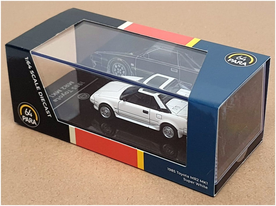 Paragon 1/64 Scale PA-65362 - 1985 Toyota MR2 Mk1 - Super White