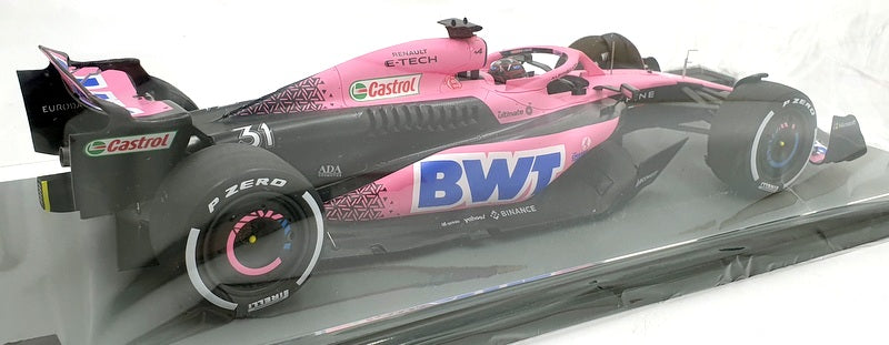 Spark 1/18 Scale 18S883 - Alpine A523 BWT F1 Saudi Arabia 2023 E.Ocon #31
