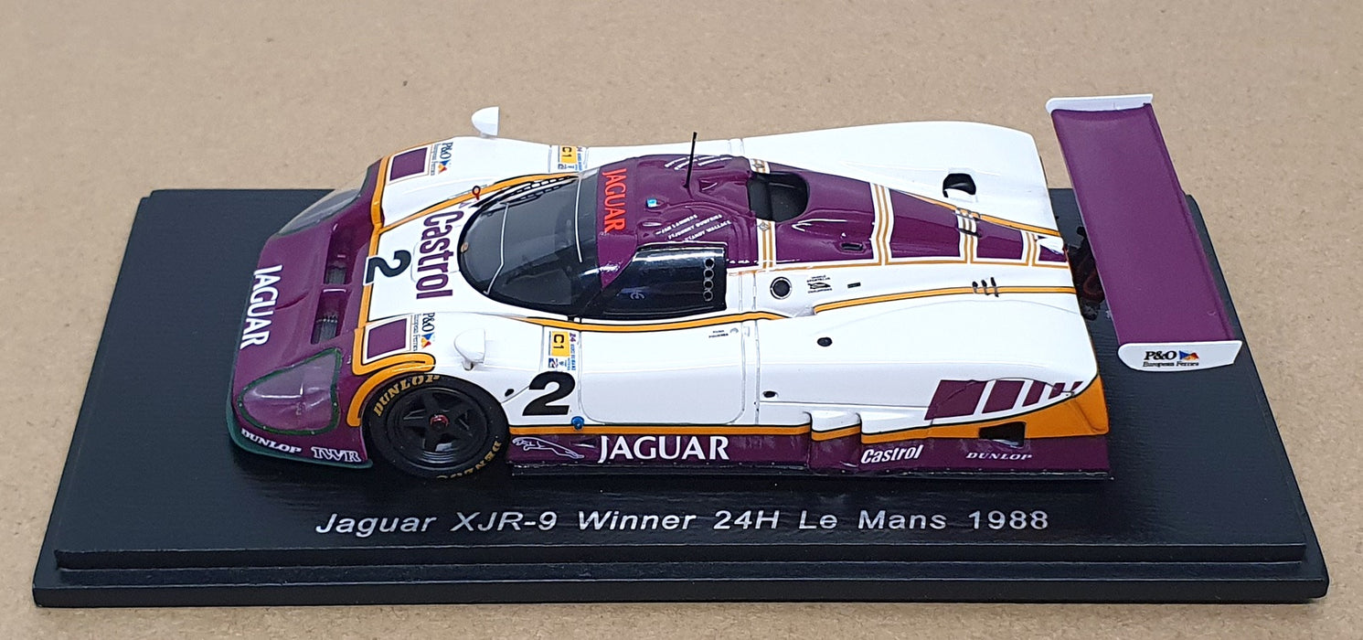 Spark 1/43 Scale 43LM88 - Jaguar XJR9 Castrol #2 Winner Le Mans 1988