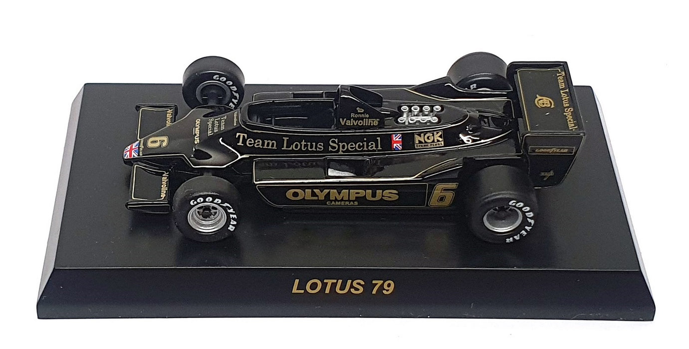 Kyosho 1/64 Scale 64L79RP - F1 Lotus 79 #6 Ronnie Peterson - Black