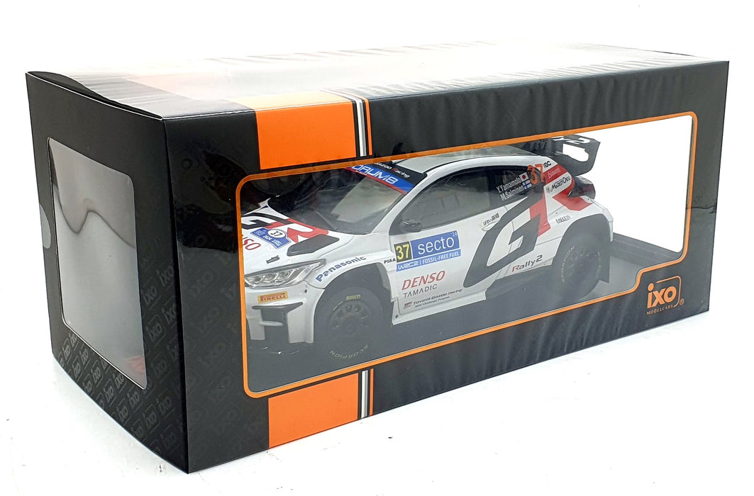 IXO 1/18 Scale Diecast 18RMC212A.22 - Toyota GR Yaris Rally2 #37 Finland 2024